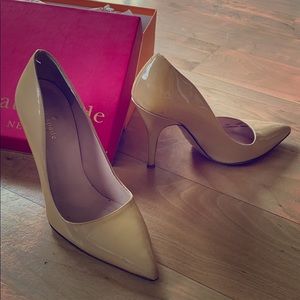 Kate ♠️ Spade Licorice Too Nude Heels